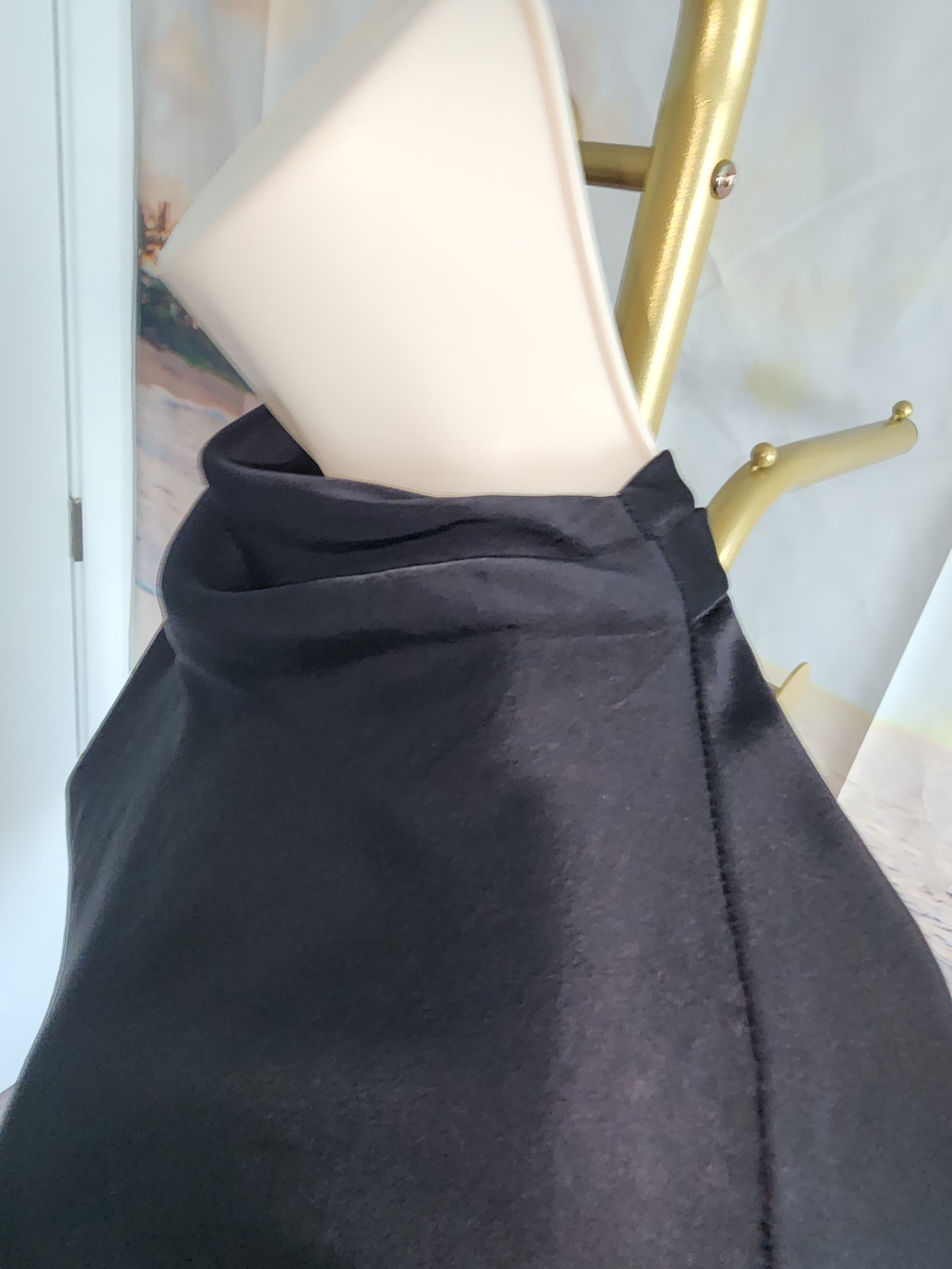 A.L.C. Womens Long-Sleeve Black Blouse - Picture 6 of 9